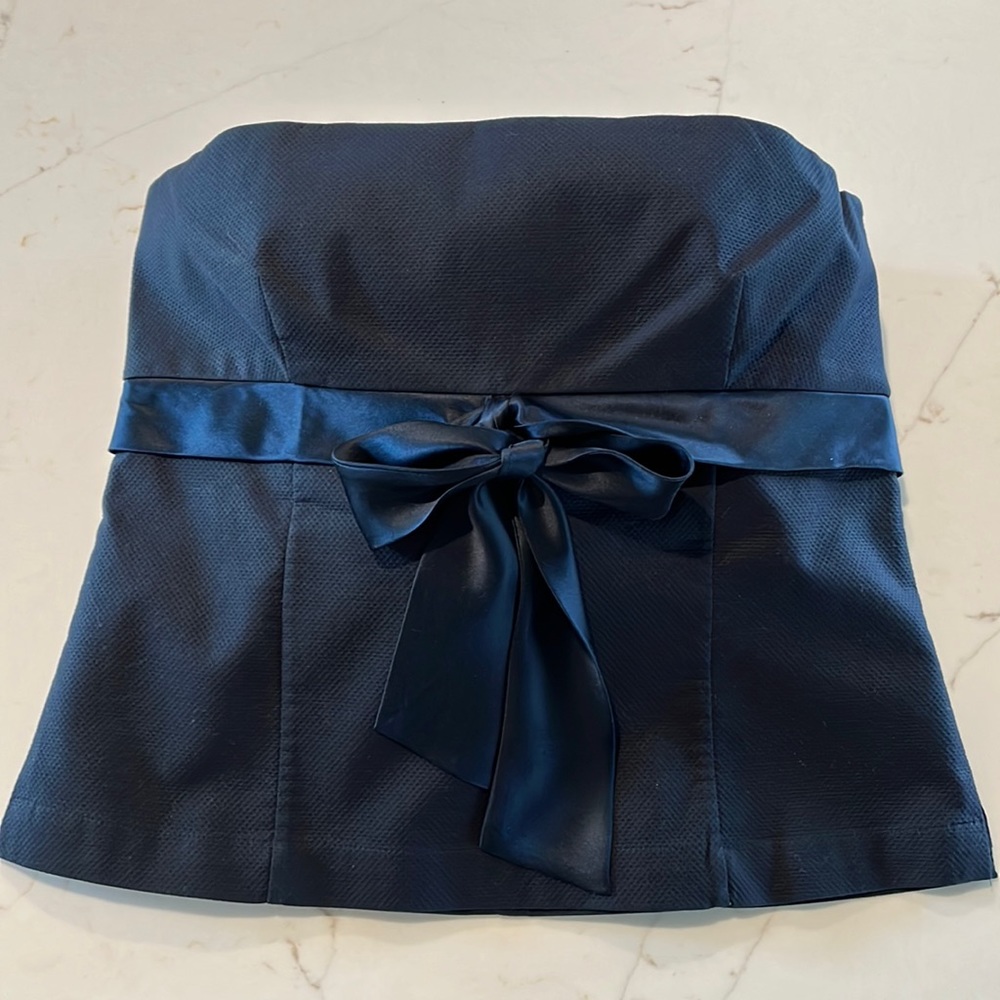 JCrew strapless top